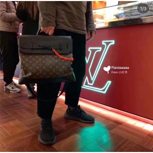 Louis Vuitton 香港lv官网男包老花STEAMER 小号手袋M44473