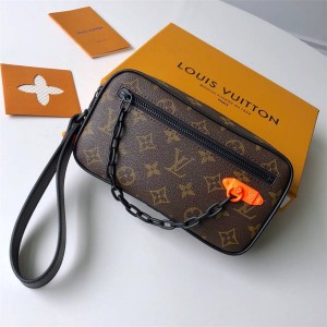 Louis Vuitton lv官网中文版男士手拿包老花POCHETTE VOLGA 手袋M44458/M68321