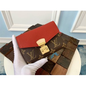 Louis Vuitton lv包包价格女士钱包拼皮PALLAS 短款钱夹M67478/M67479