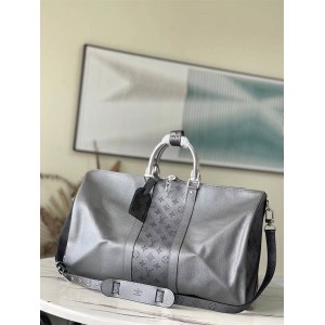 LV M53766 银色 KEEPALL BANDOULIÈRE 50 旅行袋