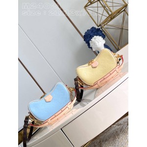 lv袋子M24020/M24021 CROISSANT 小号手袋豌豆包