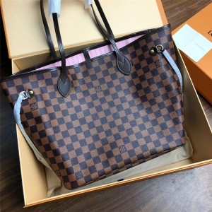 lv美国官网女包NEVERFULL 中号手袋购物袋子母包N41603/N41358