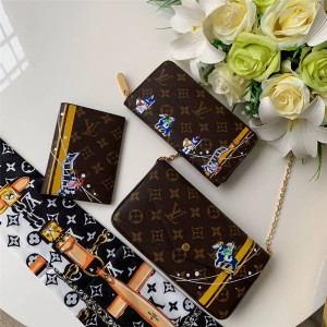 Louis Vuitton lv包图片女士钱包老花特洛伊丝印合集M62089/M60017/M61276