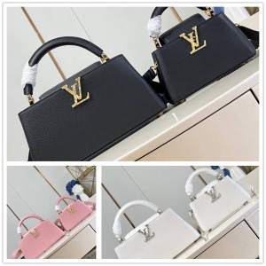 LV M24671/M24666/M24664 Capucines East-West Mini MM 熔岩款手袋48865
