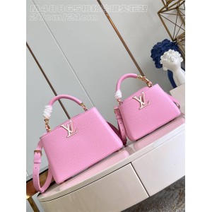 LV中国官网M24989 CAPUCINES 法郎尖花款手袋48865