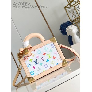 M13125 LV x TM Petite Valise 三彩硬箱盒子包47164