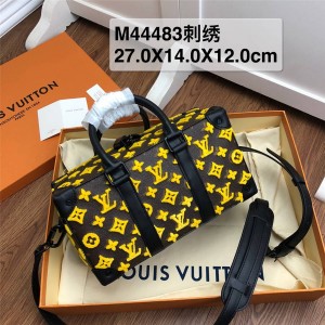 Louis Vuitton lv英国官网男包刺绣TRUNK SPEEDY 手袋盒子包M45025
