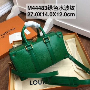 Louis Vuitton lv包包官网男包水波纹TRUNK SPEEDY 手袋盒子包M44483