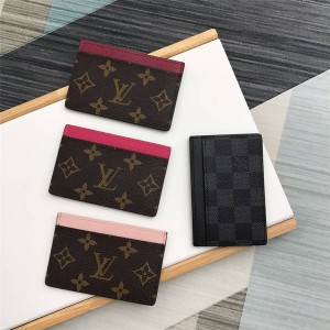 Louis Vuitton lv包价格女士短款钱包Monogram卡套卡包M60703/M61733/N61733