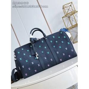 LV男包M13966渐变色KEEPALL BANDOULIÈRE 50 旅行袋