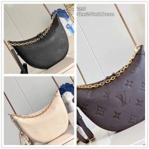 LV官网价格M46725/M46739 LOOP HOBO 手袋月亮包