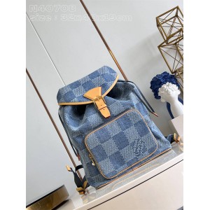 LV香港官网N40708 MONTSOURIS 牛仔布双肩包