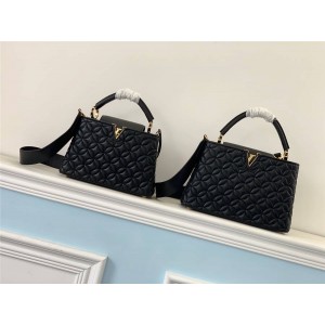 Louis Vuitton lv法国官网女包走秀款羊皮Capucines BB小号手袋M55366​/M55360​