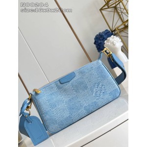 LV男包N00204牛仔布POCHETTE ACCESSOIRE XL 手袋