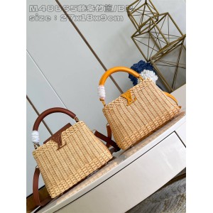 LV M24976/M11617 竹编织CAPUCINES BB 手袋48865
