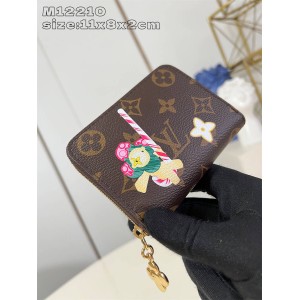 LV香港官网M12210丝印Zippy 拉链零钱包