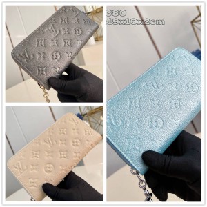 LV钱包多少钱M12680 ZIPPY 拉链钱夹