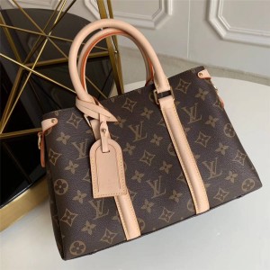 Louis Vuitton lv皮包价格老花SOUFFLOT BB/中号手提包M44815/M44816