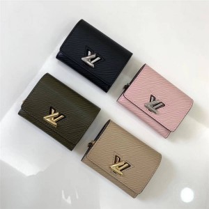 Louis Vuitton lv正品钱包水波纹TWIST XS 钱夹M63323/M63322/M67580/M67671