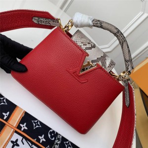 Louis Vuitton lv中国官方网CAPUCINES 迷你手袋N97075/N97074/N97076