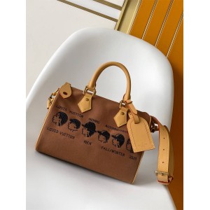 LV法国官网M15218 SPEEDY 25 BANDOULIÈRE 枕头包