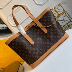 Louis Vuitton lv官网中文版老花男包CABAS VOYAGE购物袋M44878