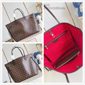 LV N40599/N40597 NEVERFULL 中号/大号手袋购物袋