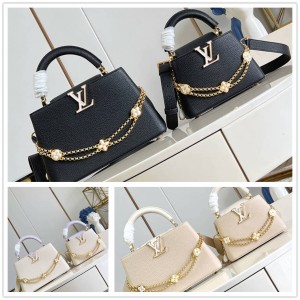 LV M15117/M25903 M25461/M25862 CAPUCINES 手袋（珍珠花朵款）48865