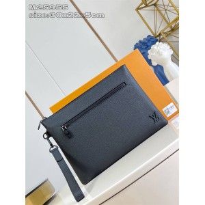 LV男包价格M25955 TAKEOFF 手拿包