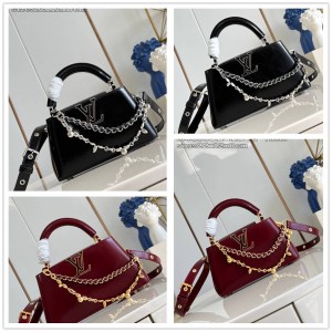 LV包包M25492/M25473 CAPUCINES EAST-WEST 迷你/BB手袋