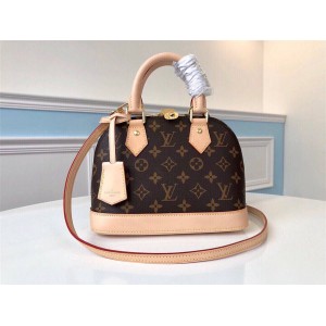 Louis Vuitton lv香港官网经典款老花棋盘格ALMA BB贝壳包N41221/M53152