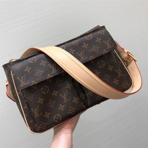 Louis Vuitton lv专卖店包包老花中古系列肩背公文包45465