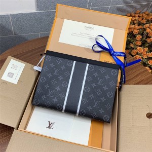 路易威登官网lv图片藤原浩联名Pochette Voyage中号手袋手拿包M64440