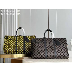 LV KEEPALL Triangle BANDOULIÈRE 50 旅行袋M45046/M45069