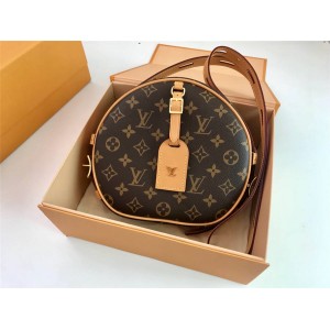 Louis Vuitton 香港lv官网大花BOITE CHAPEAU SOUPLE 手袋圆饼包M44604/M52294