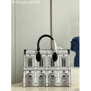 LV罗浮宫OnTheGo Architettura 中号购物袋M59264