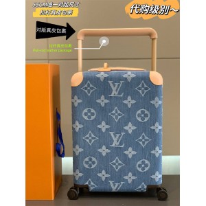 LV香港官网M24314 HORIZON 四轮拉杆箱55厘米（牛仔布20寸）