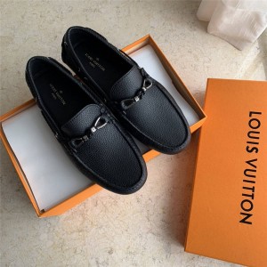 Louis Vuitton LV香港官网男士皮鞋RASPAIL便鞋一脚蹬驾车鞋豆豆鞋
