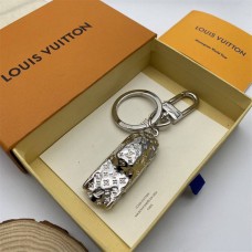 Louis Vuitton ホワイト モノグラムチャーム M1565S LOUIS VUITTON M1565S Ring-Nano Gram Enamel Ring Metal White