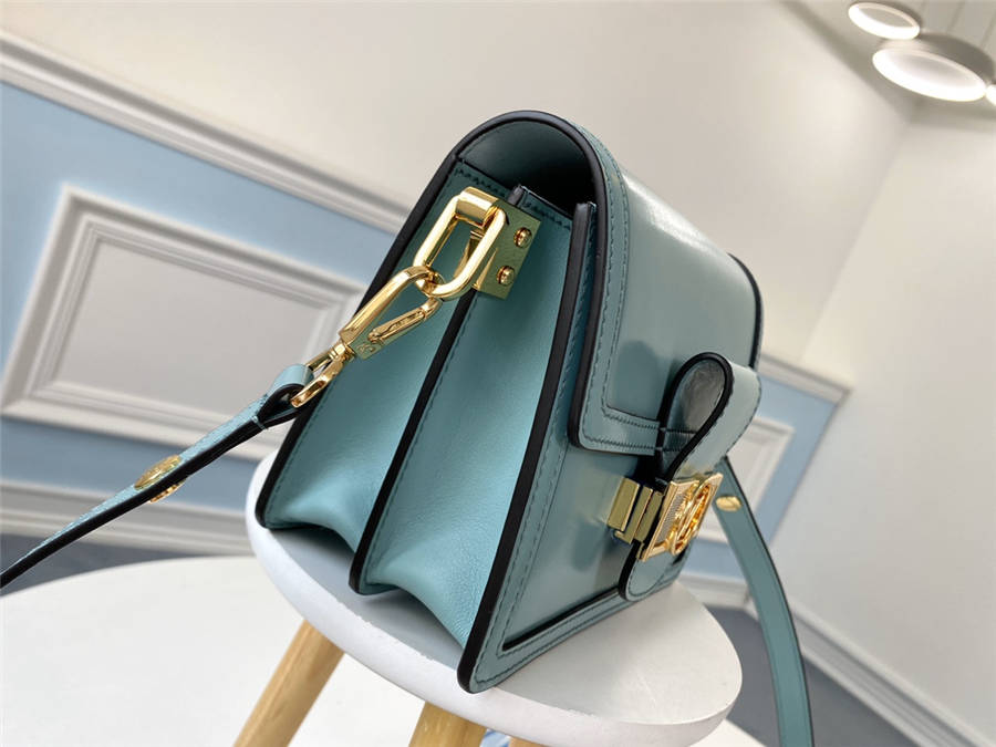 M55837 Louis Vuitton 2020 Dauphine Lugano Mini-Azur Blue